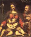 holy family with the infant saint john